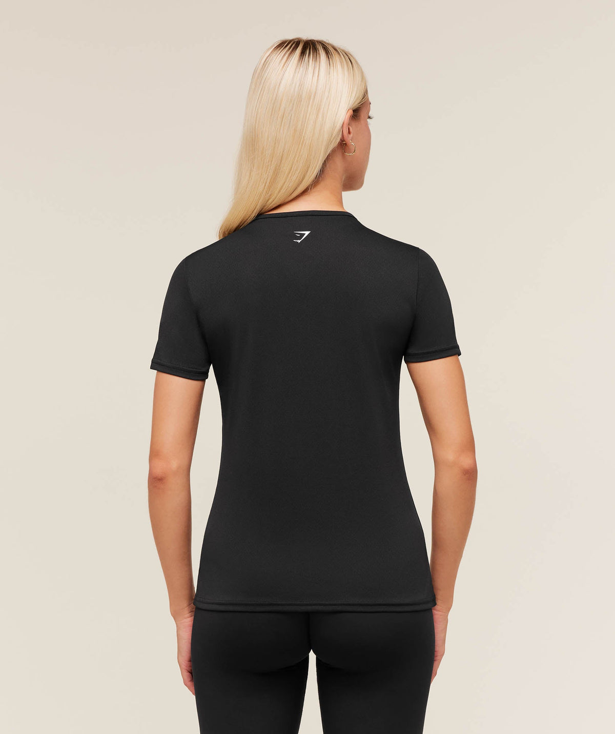 Gymshark Wordmark Graphic Tee - Black