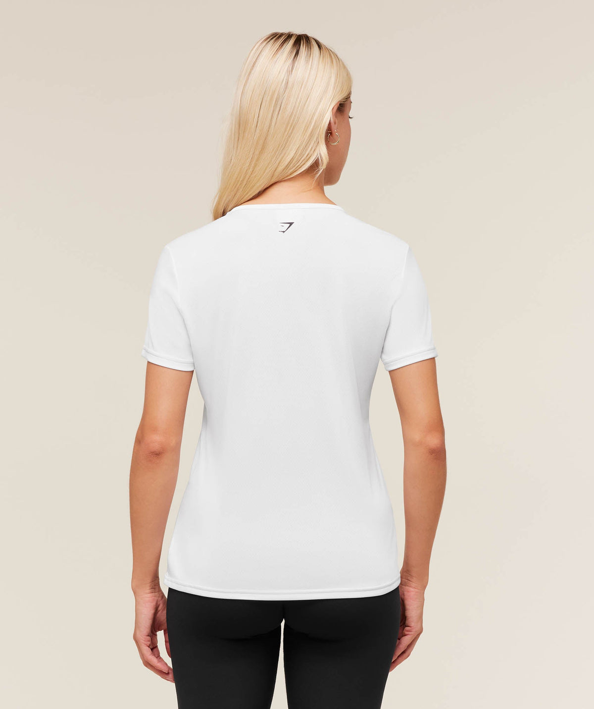 Gymshark Wordmark Graphic Tee - White