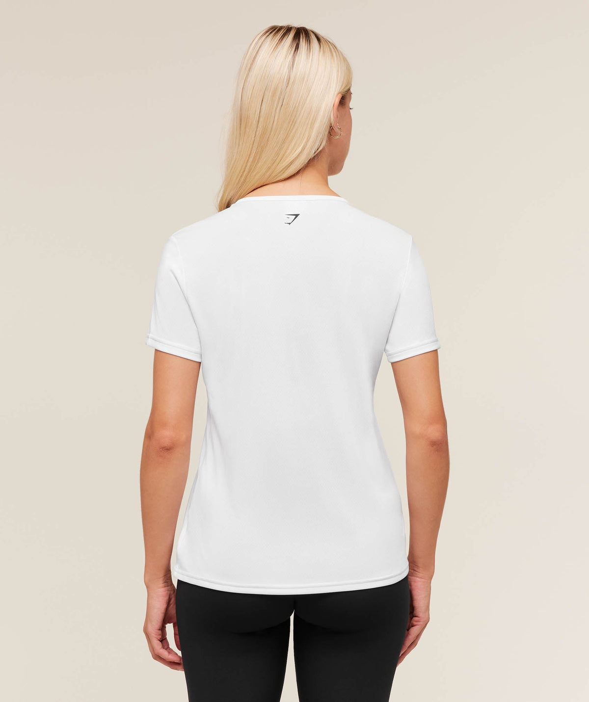 Gymshark Wordmark Graphic Tee - White
