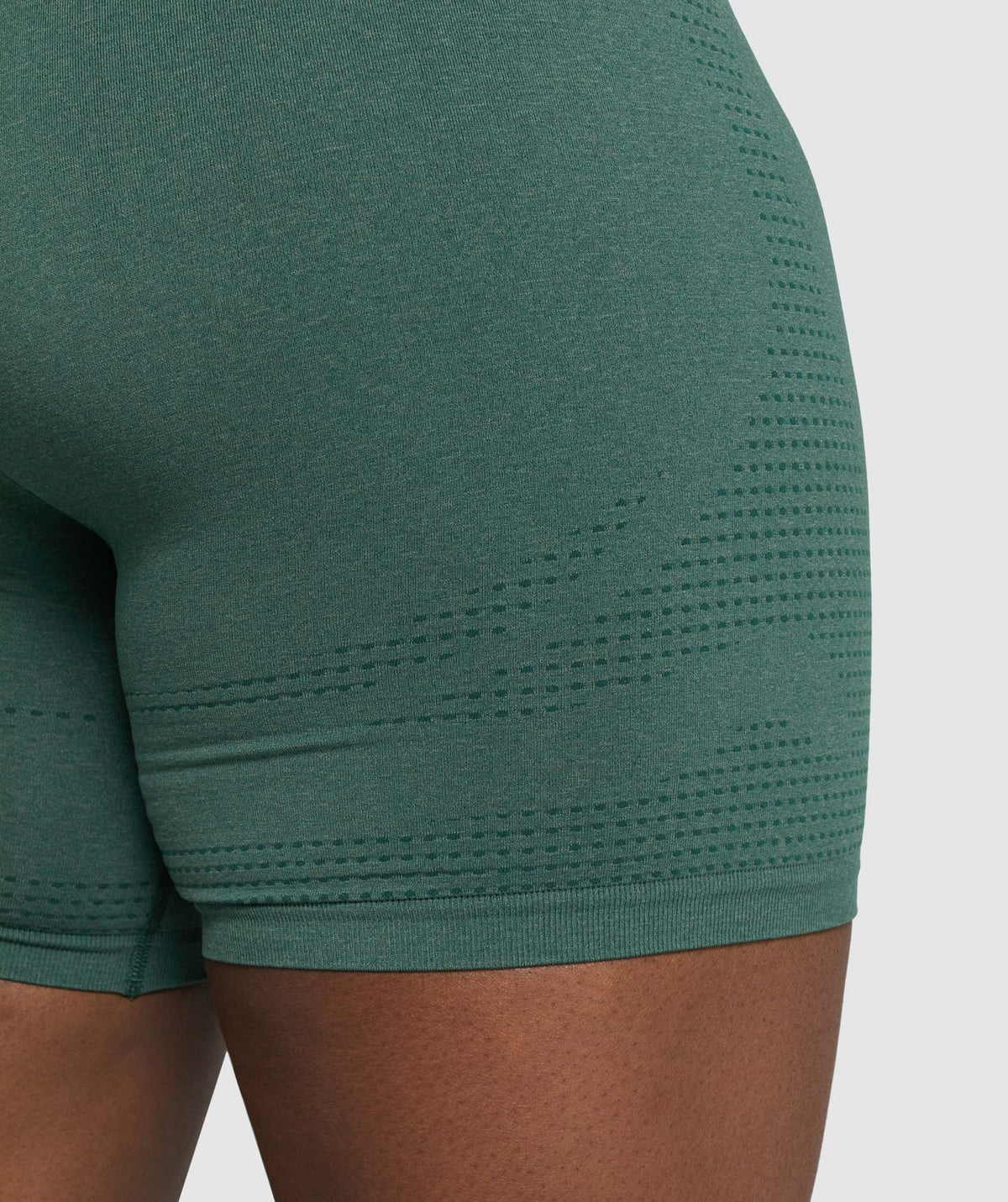 Gymshark Vital Seamless 2.0 Shorts - Obsidian Green Marl