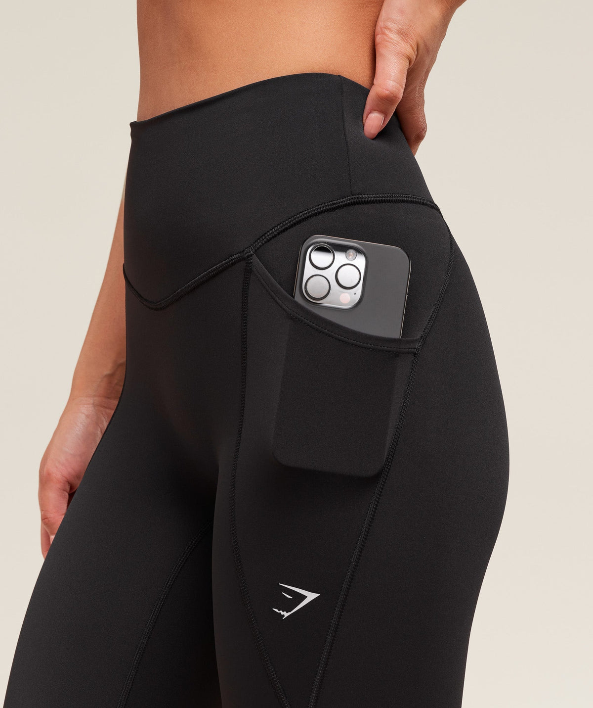 Gymshark Running Pocket Legging - Black