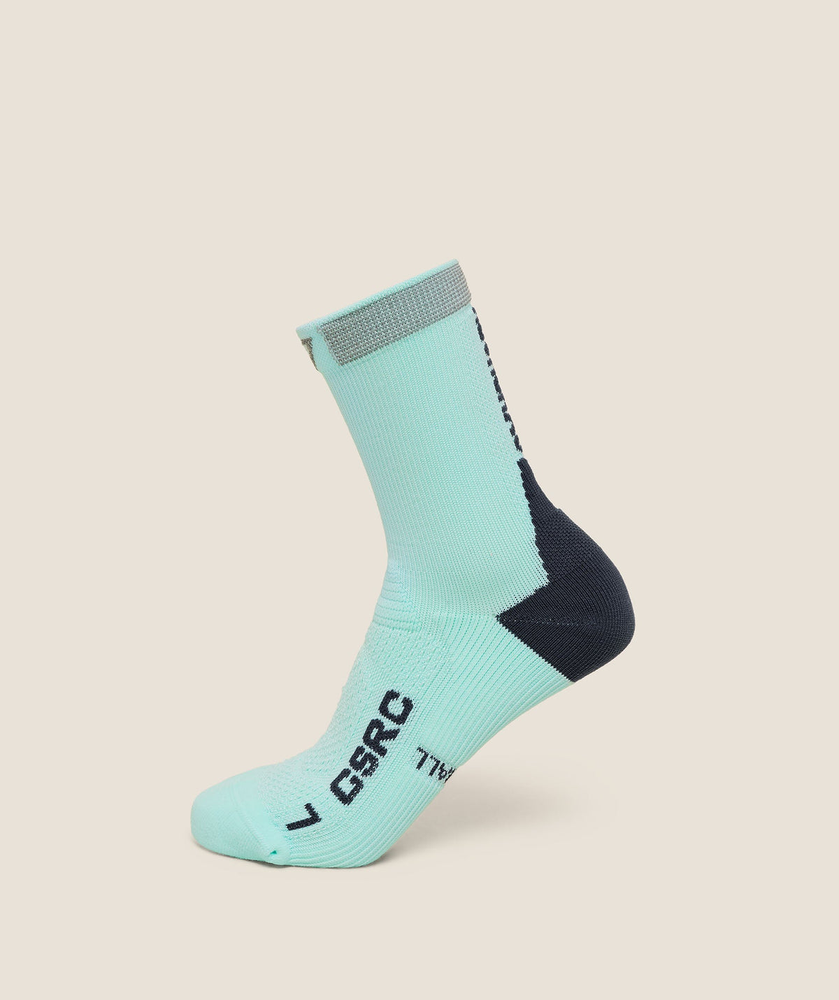 Gymshark Running Elite Crew Sock Single - Pop Turquoise