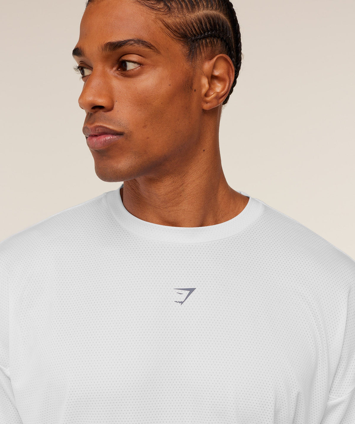 Gymshark Running Graphic Tee - White