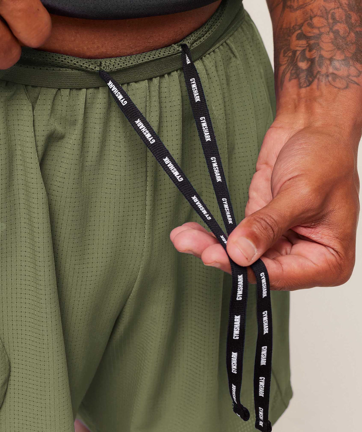 Gymshark Running 5" Shorts - Grounded Green