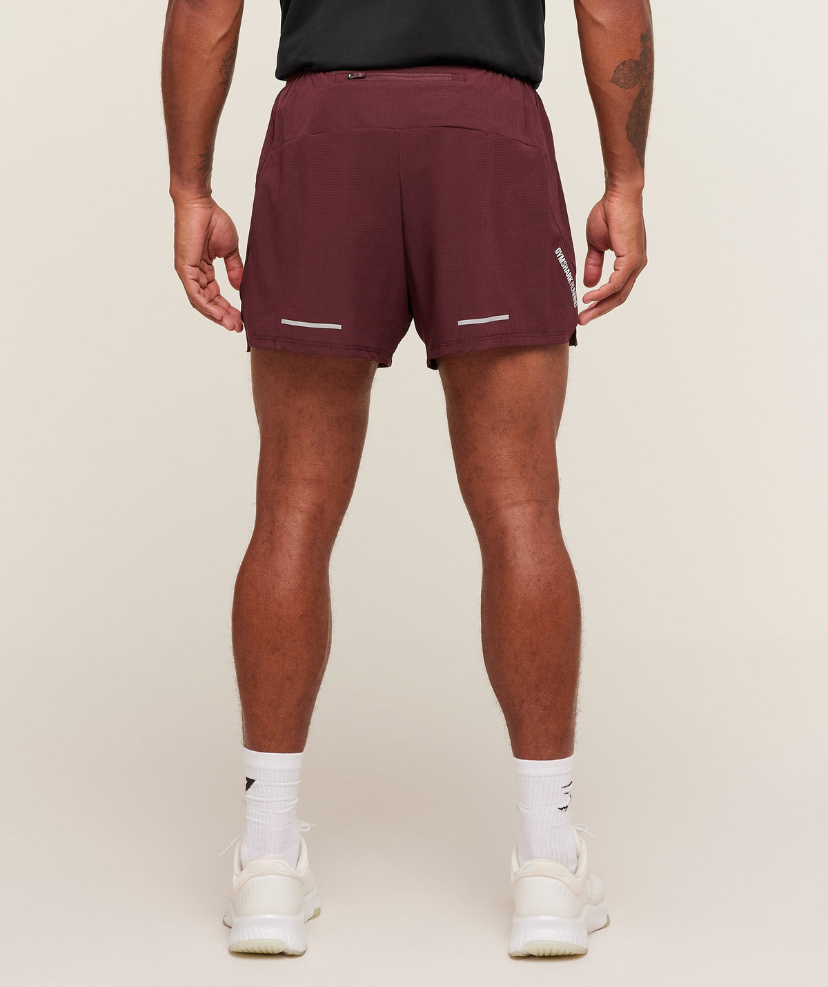 Gymshark Running 5" Shorts - Rich Maroon