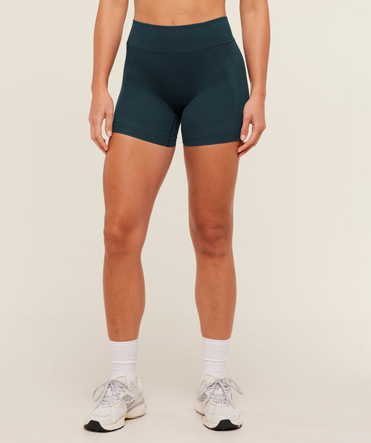 Gymshark Weekend Seamless Short - Deep Petrol Blue/Stealth Blue