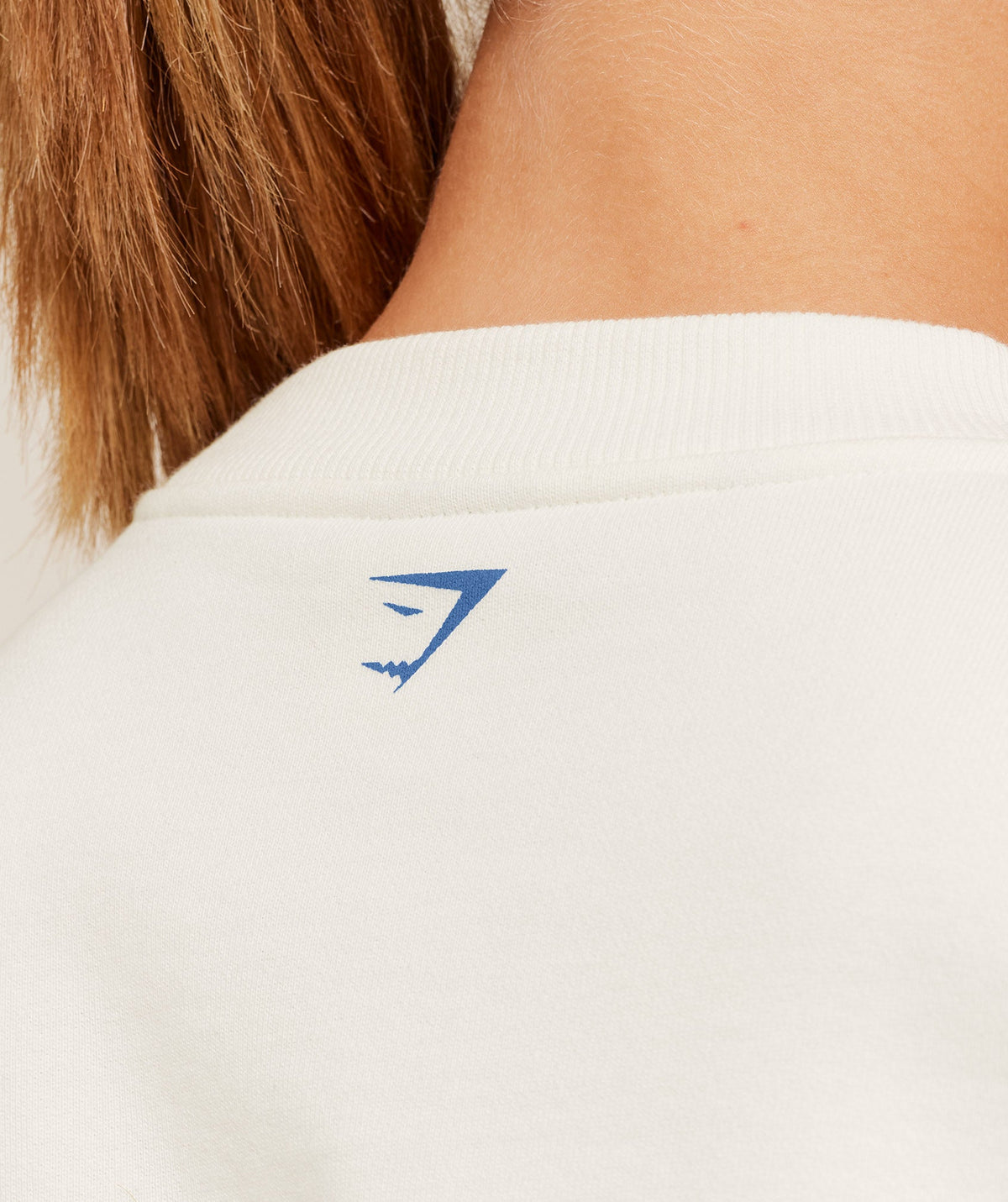 Gymshark Run Club Graphic Sweatshirt - Soft White