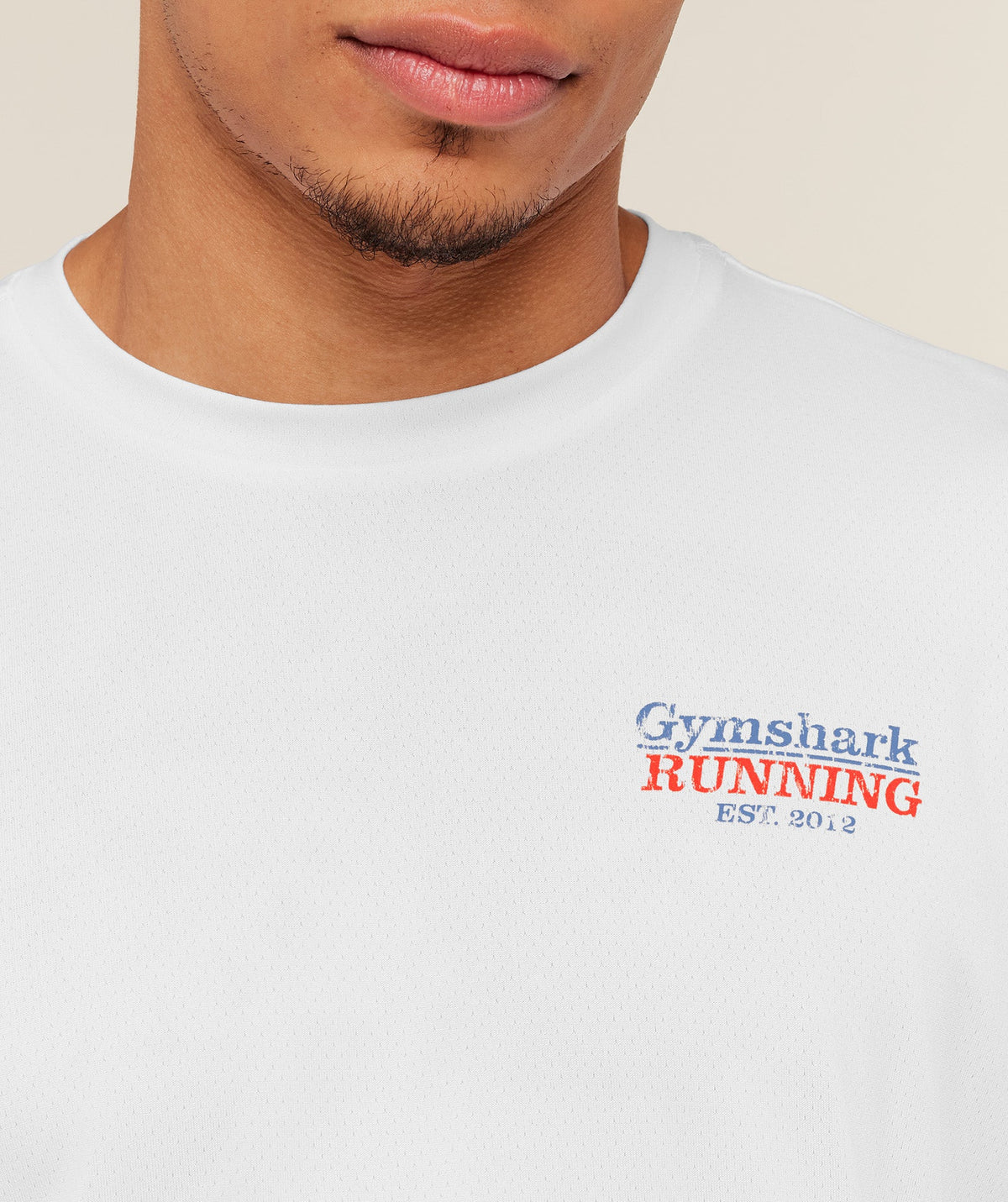 Gymshark Run Club Graphic Tee - White