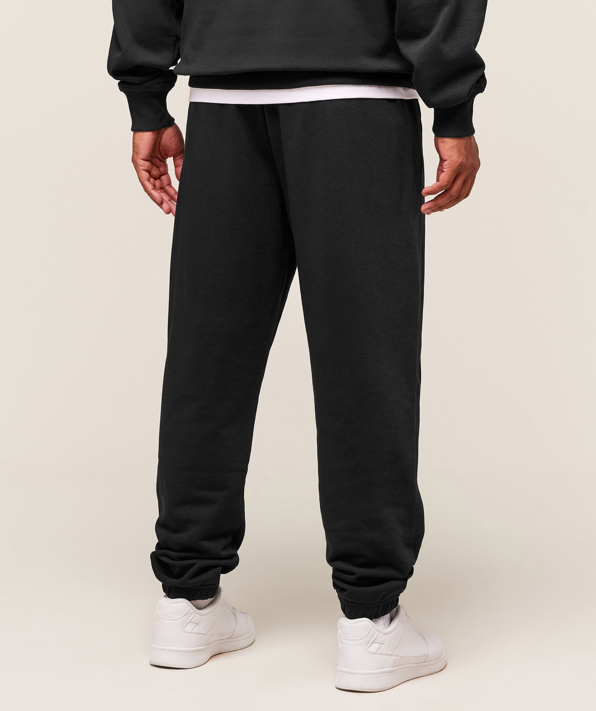 Gymshark Worn Graphic Joggers - Black