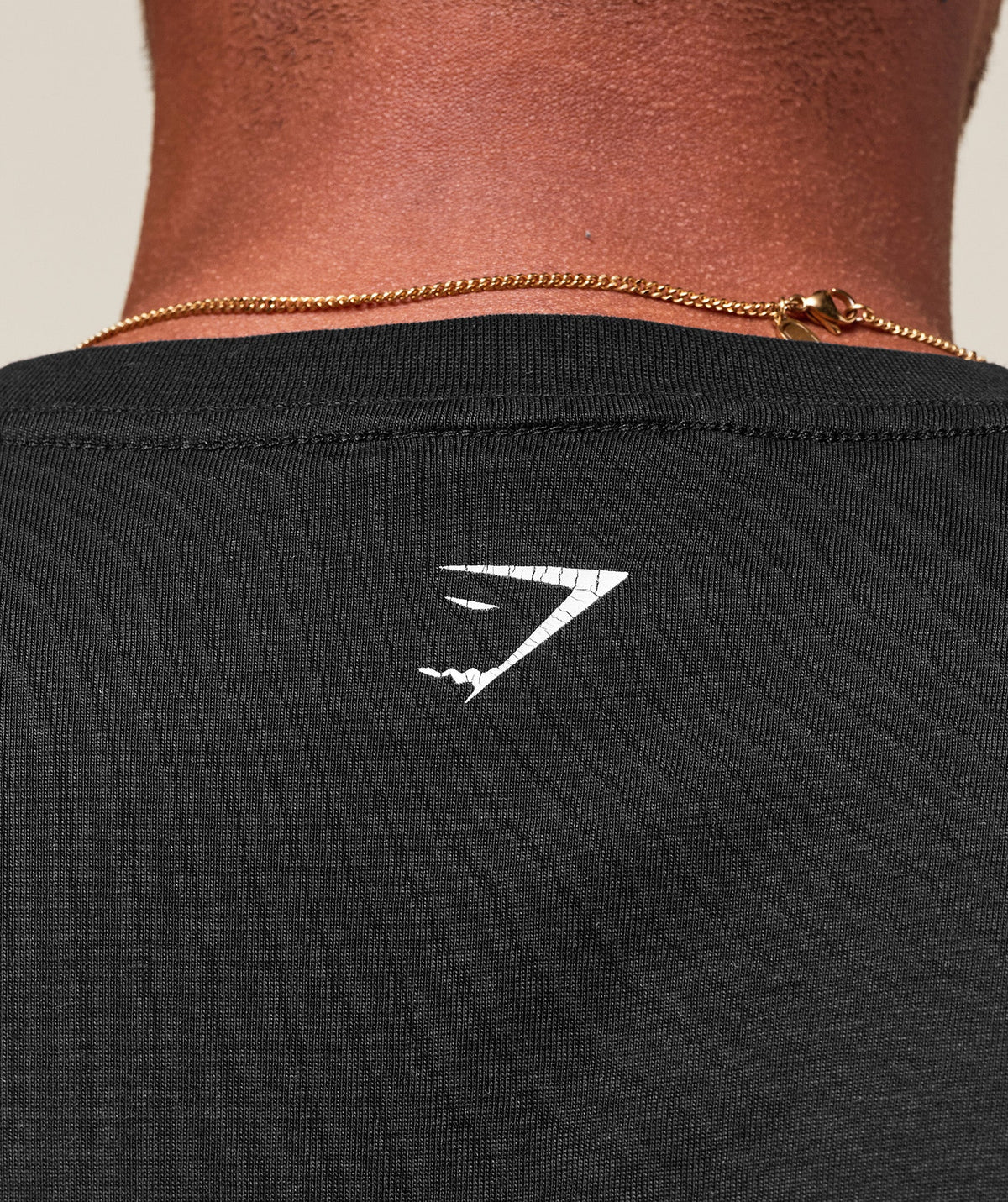 Gymshark Worn Graphic Long Sleeve Tee - Black