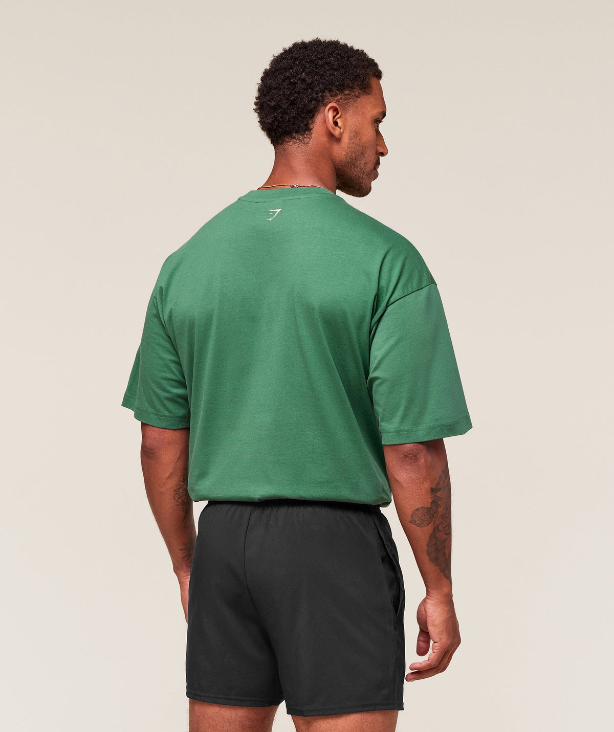 Gymshark Worn Graphic Tee - Lift Green