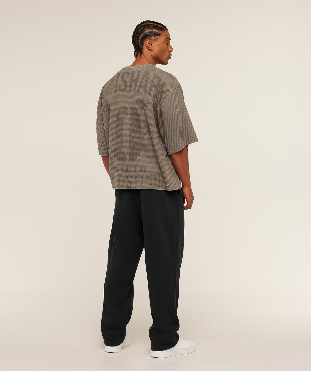 Gymshark x Saalt Studios Tee - Camo Brown/Wash