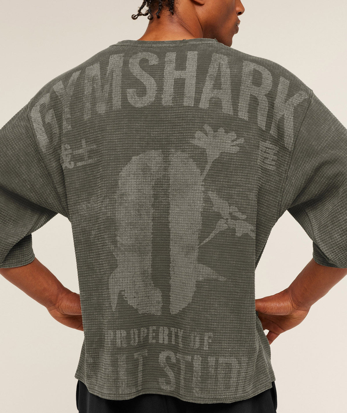 Gymshark x Saalt Studios Tee - Strength Green/Wash