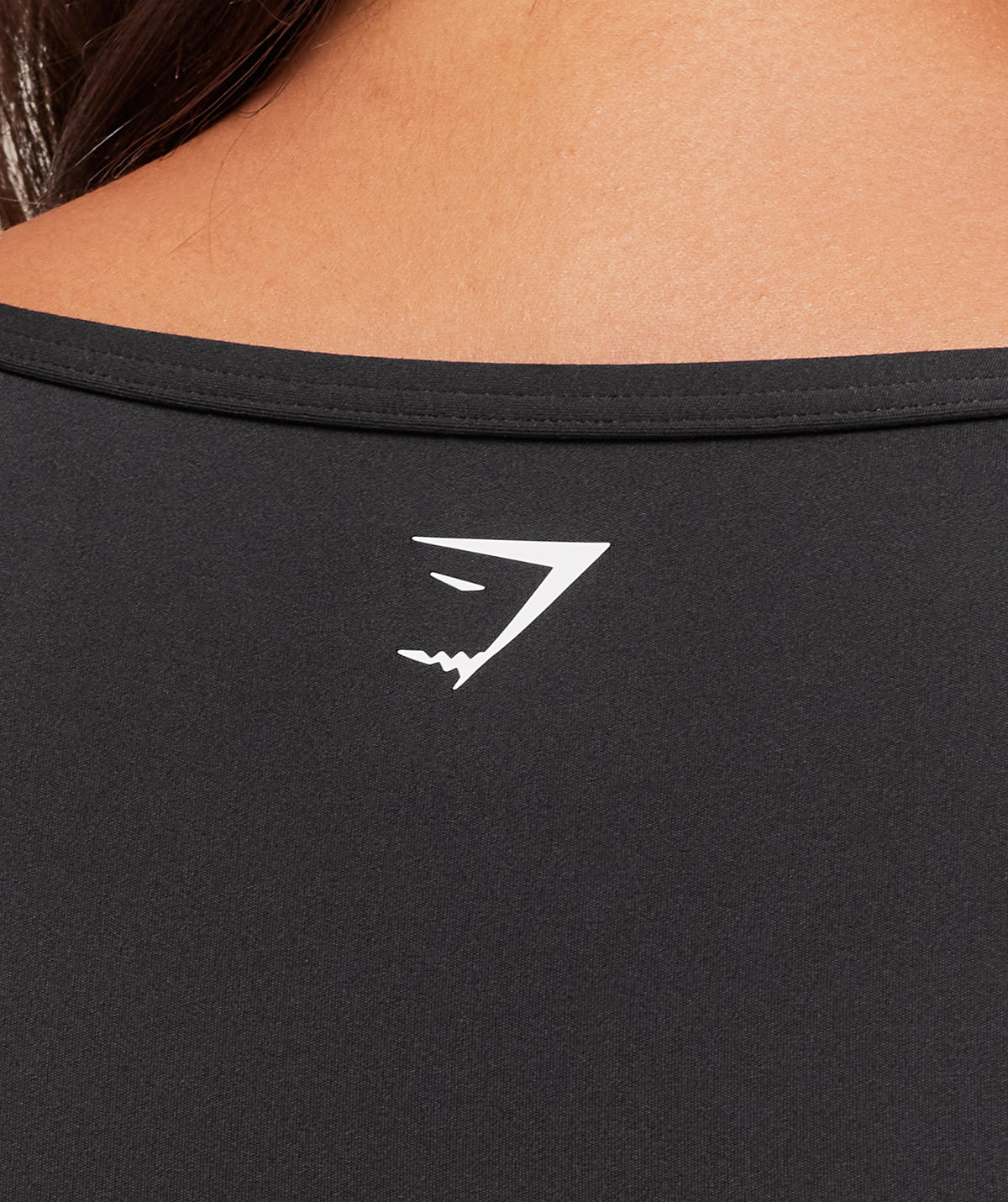 Gymshark Ruche Short Sleeve Top - Black