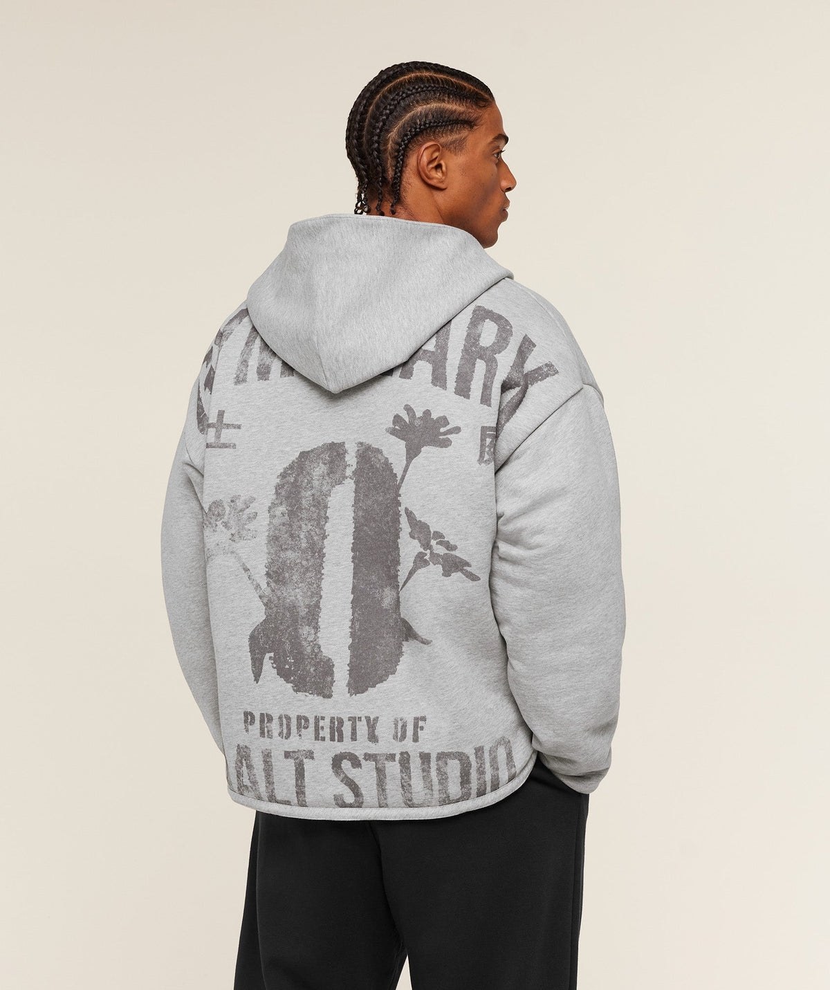 Gymshark x Saalt Studios Jacket - Utility Green/Guille Core Grey Marl