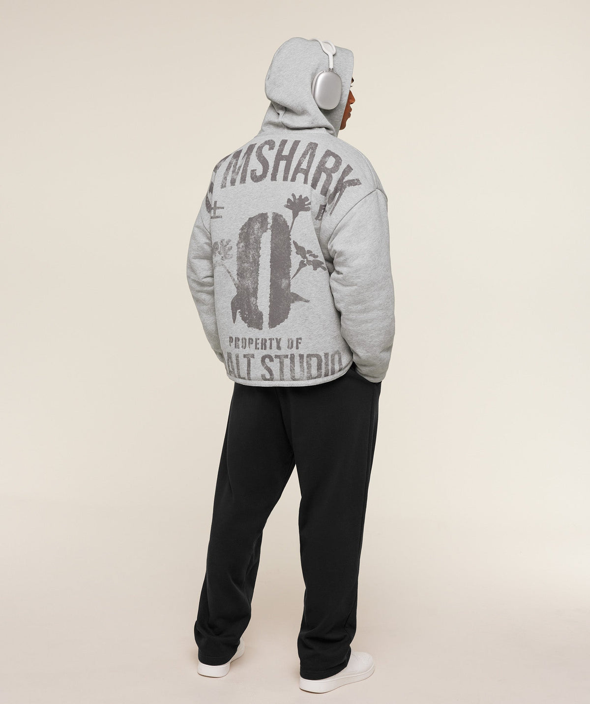 Gymshark x Saalt Studios Jacket - Utility Green/Guille Core Grey Marl