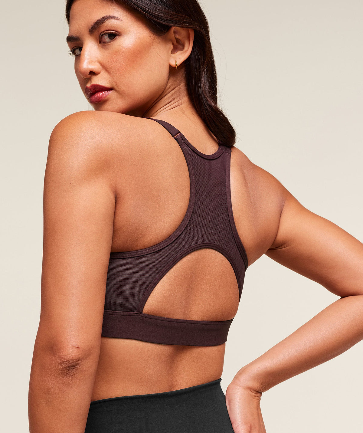 Gymshark Wrap Sports Bra - Cherry Purple