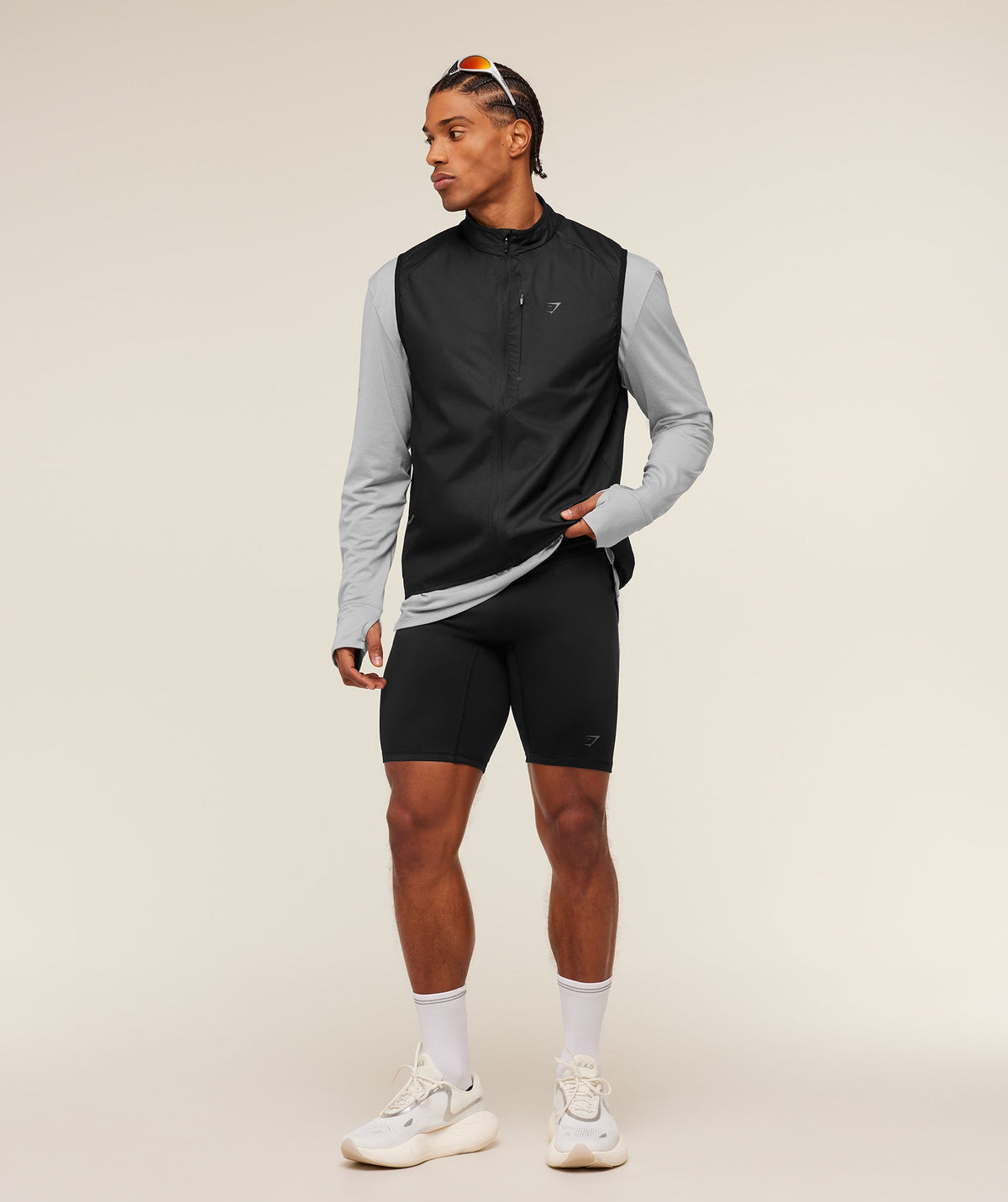 Gymshark Running Elite Lightweight Gilet - Black