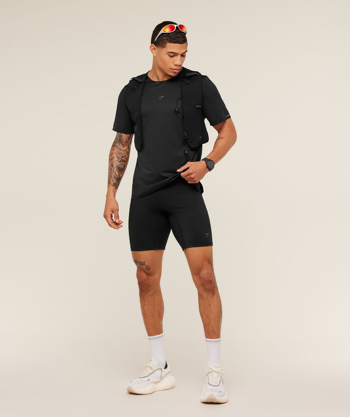 Gymshark Running Elite Tee - Black