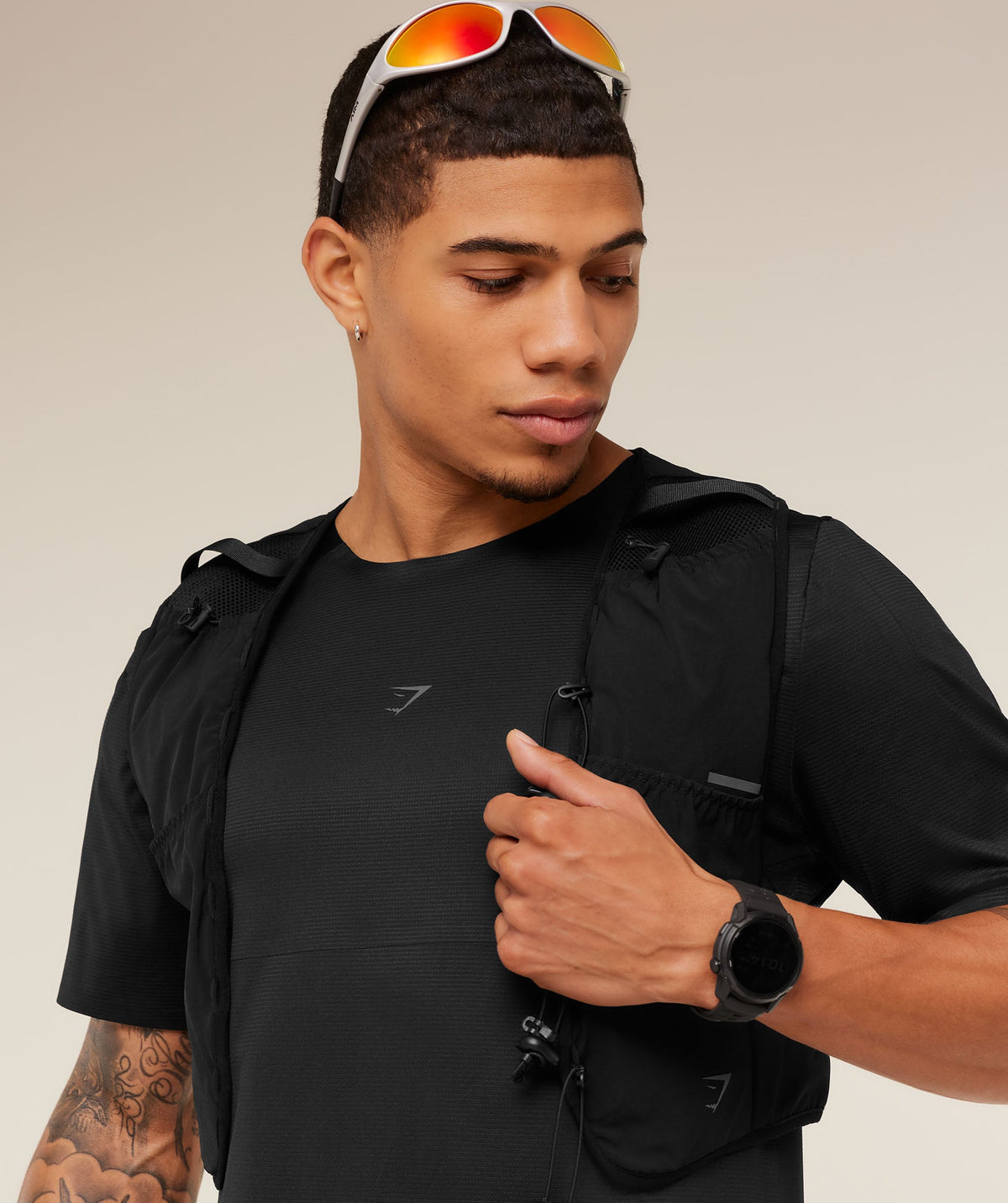 Gymshark Running Elite Tee - Black