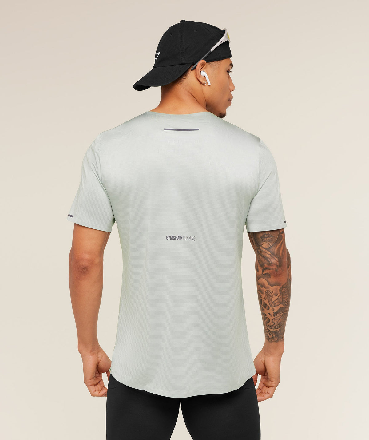 Gymshark Running Elite Tee - Morning Blue