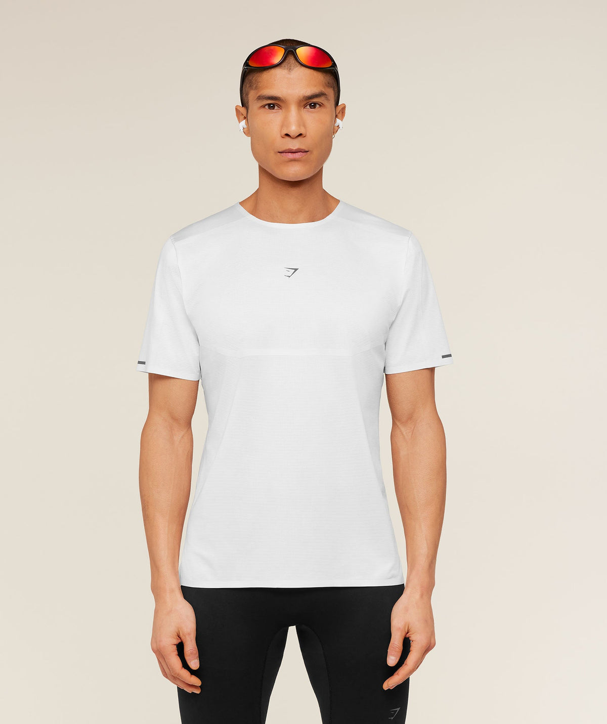 Gymshark Running Elite Tee - White