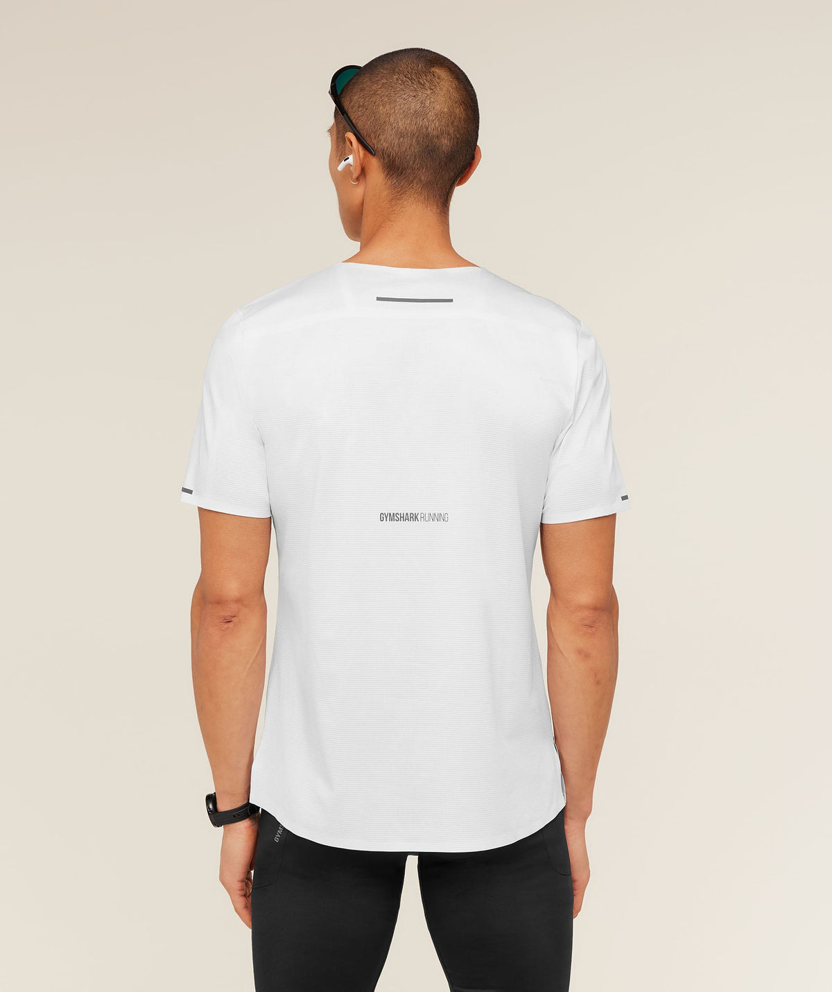 Gymshark Running Elite Tee - White