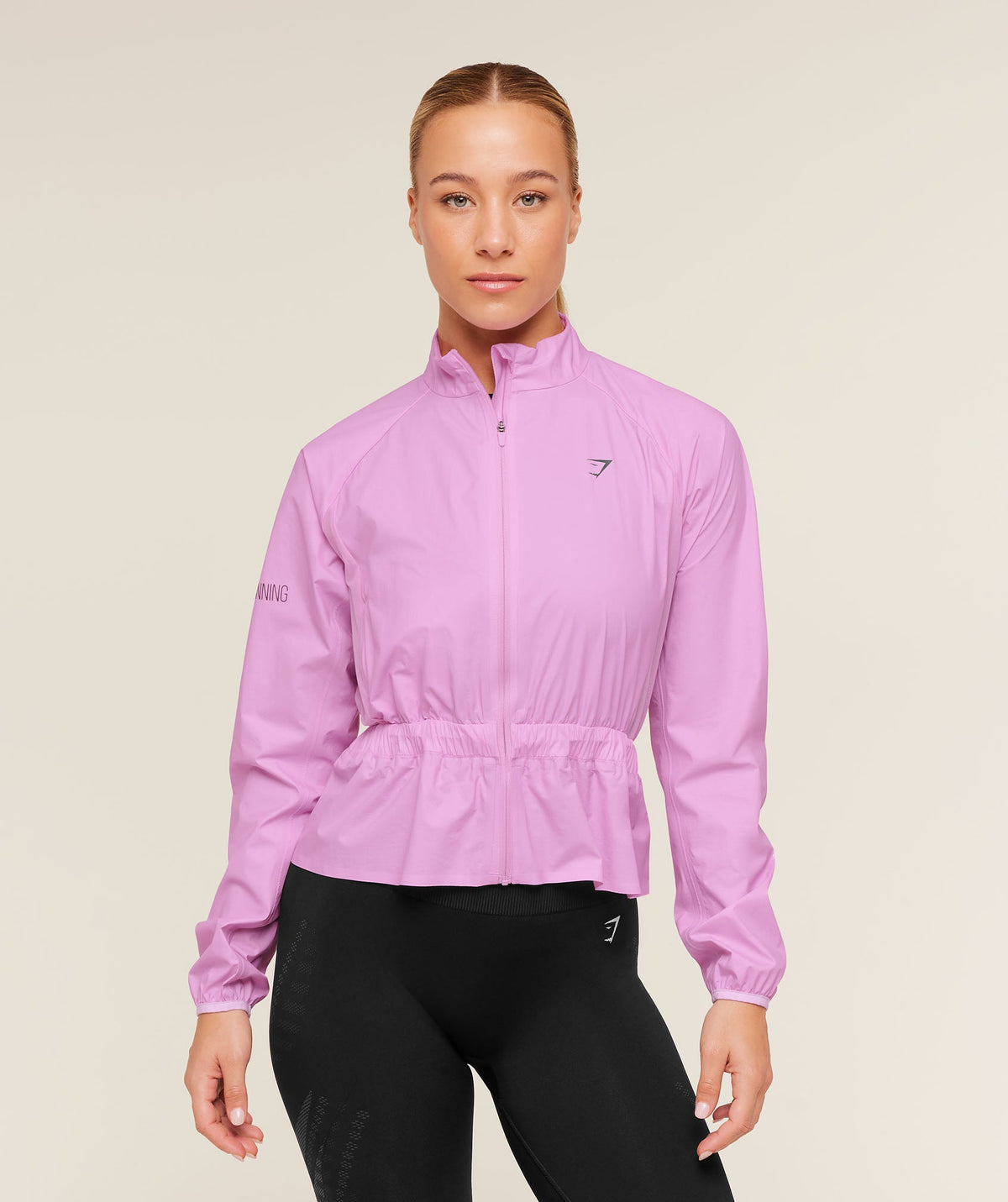 Gymshark Running Elite Windproof Jacket - Sour Pink