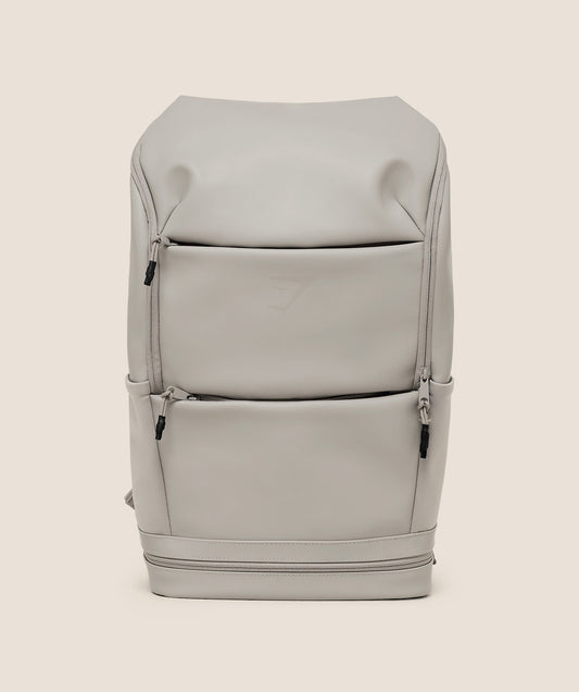 Gymshark Sleek Backpack - Mushroom Grey