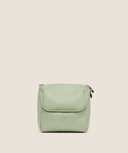 Gymshark Sleek Washbag - Haze Green
