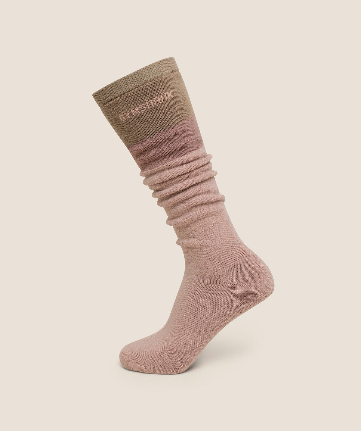 Gymshark Slouch Socks - Muted Pink