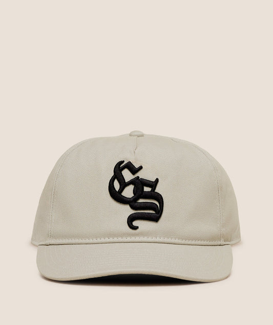 Gymshark Snapback Baseball Cap - Pebble Grey