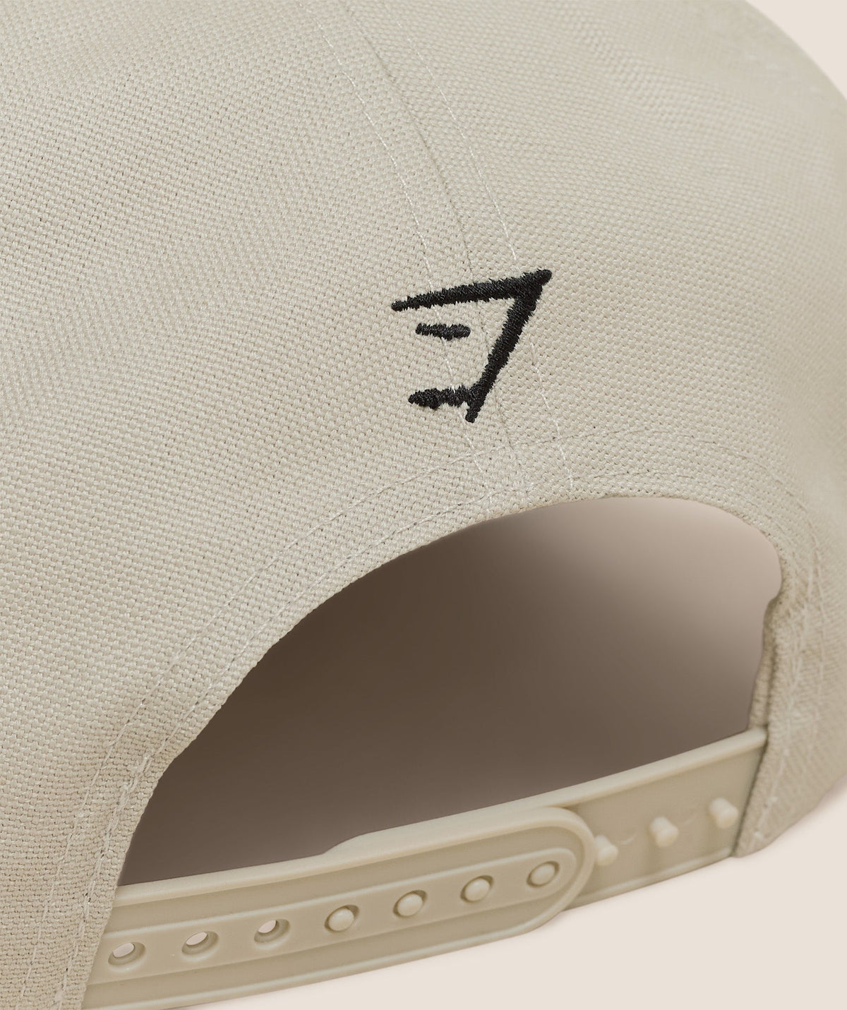 Gymshark Snapback Baseball Cap - Pebble Grey