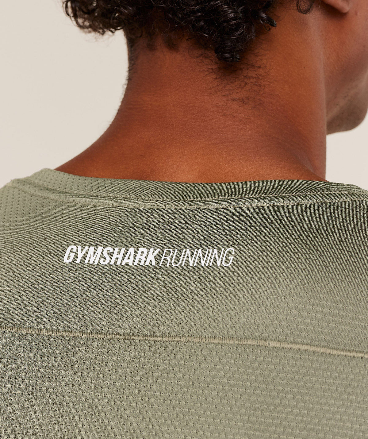 Gymshark Running Long Sleeve Tee - Base Green