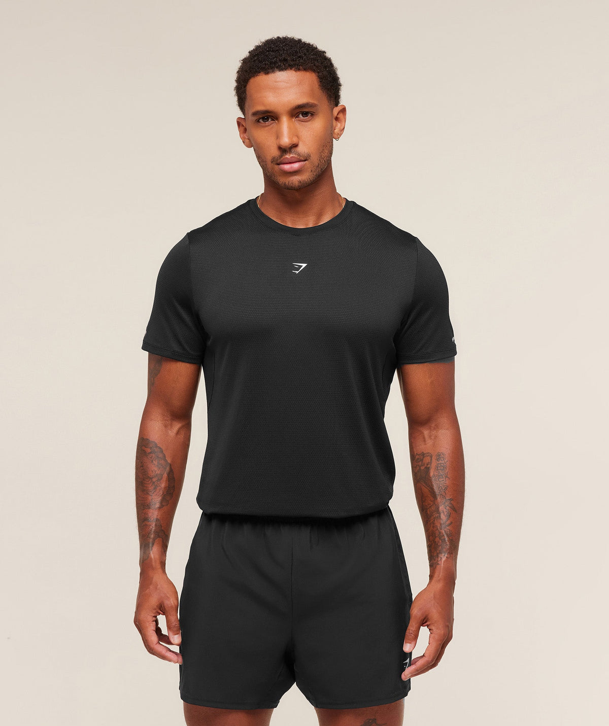 Gymshark Running Tee - Black