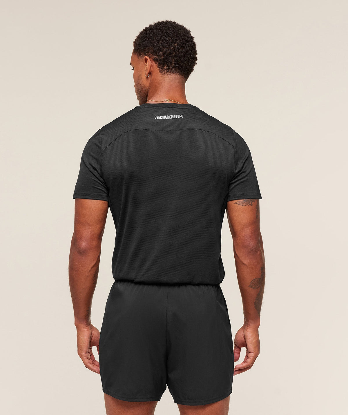 Gymshark Running Tee - Black