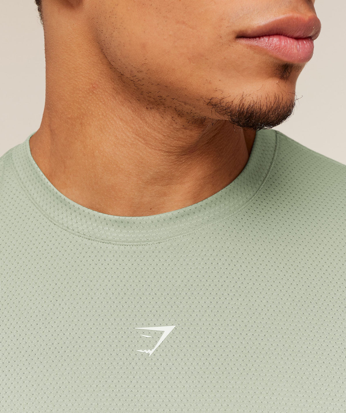 Gymshark Running Tee - Haze Green