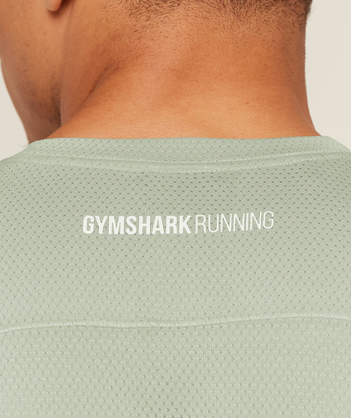 Gymshark Running Tee - Haze Green