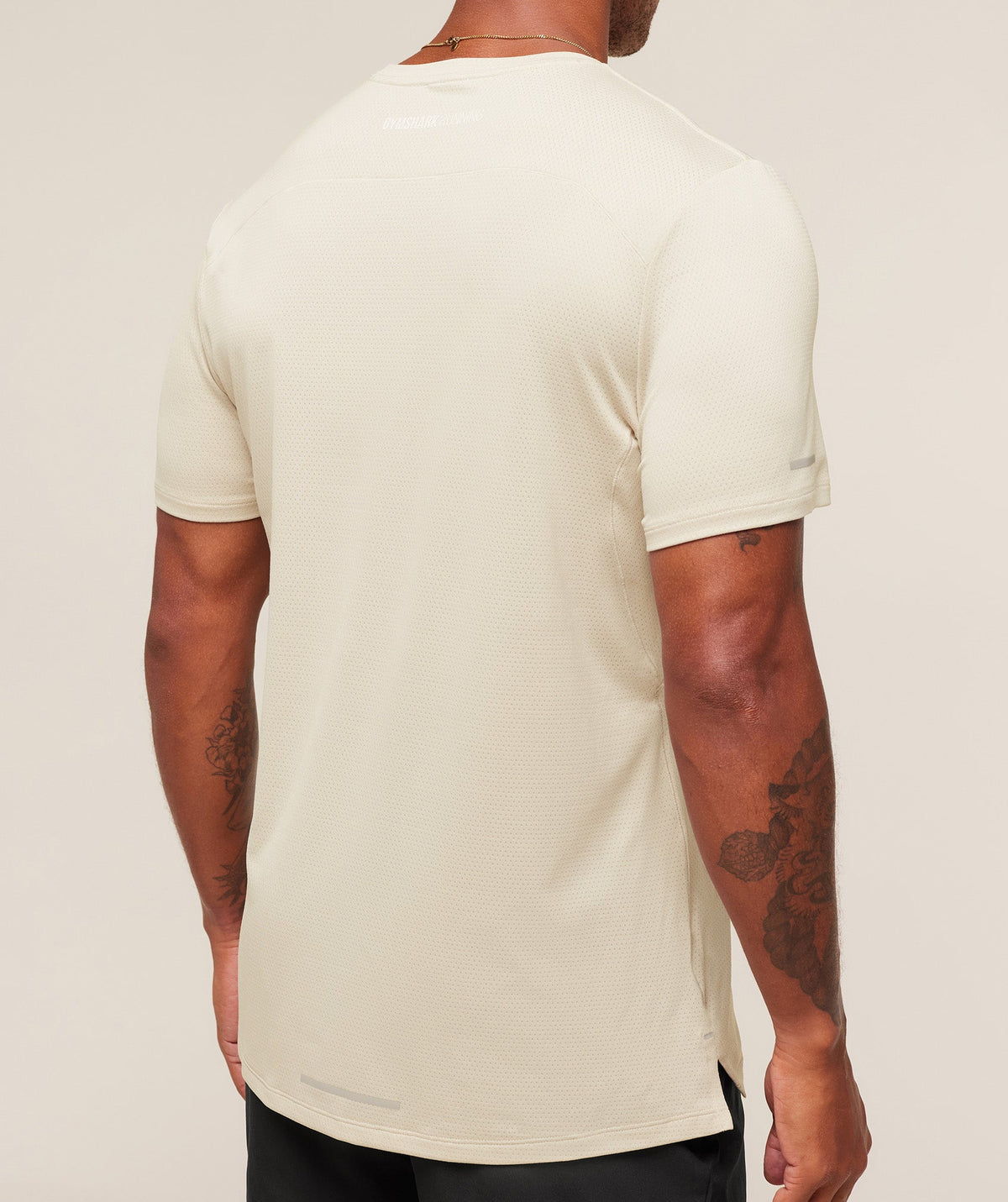 Gymshark Running Tee - Pebble Grey