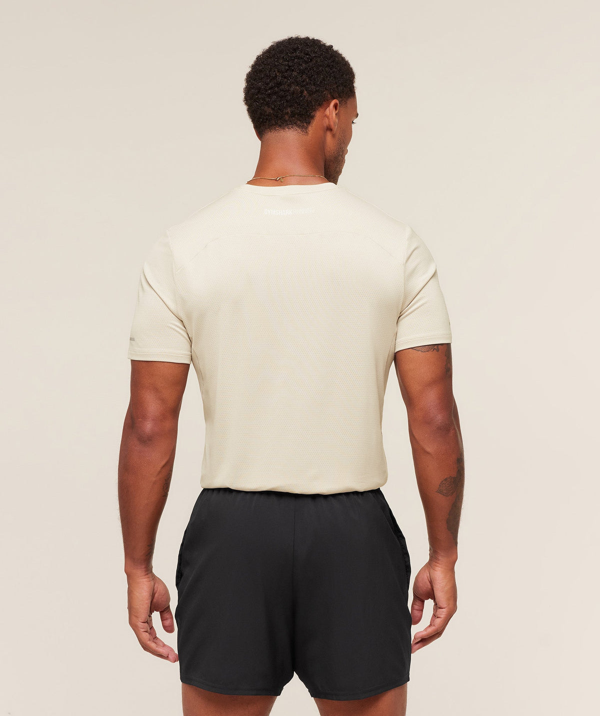 Gymshark Running Tee - Pebble Grey