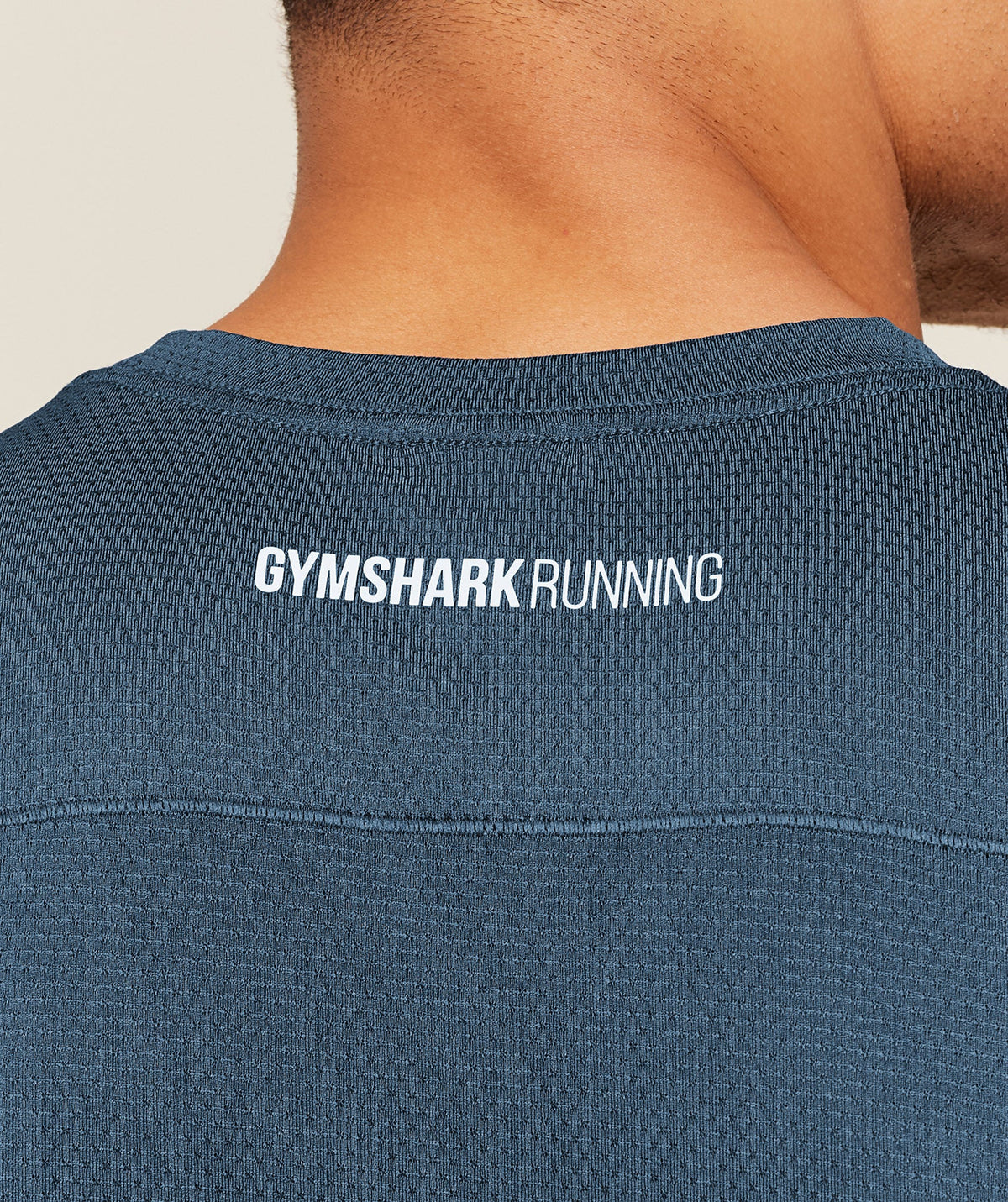 Gymshark Running Tee - Stealth Blue