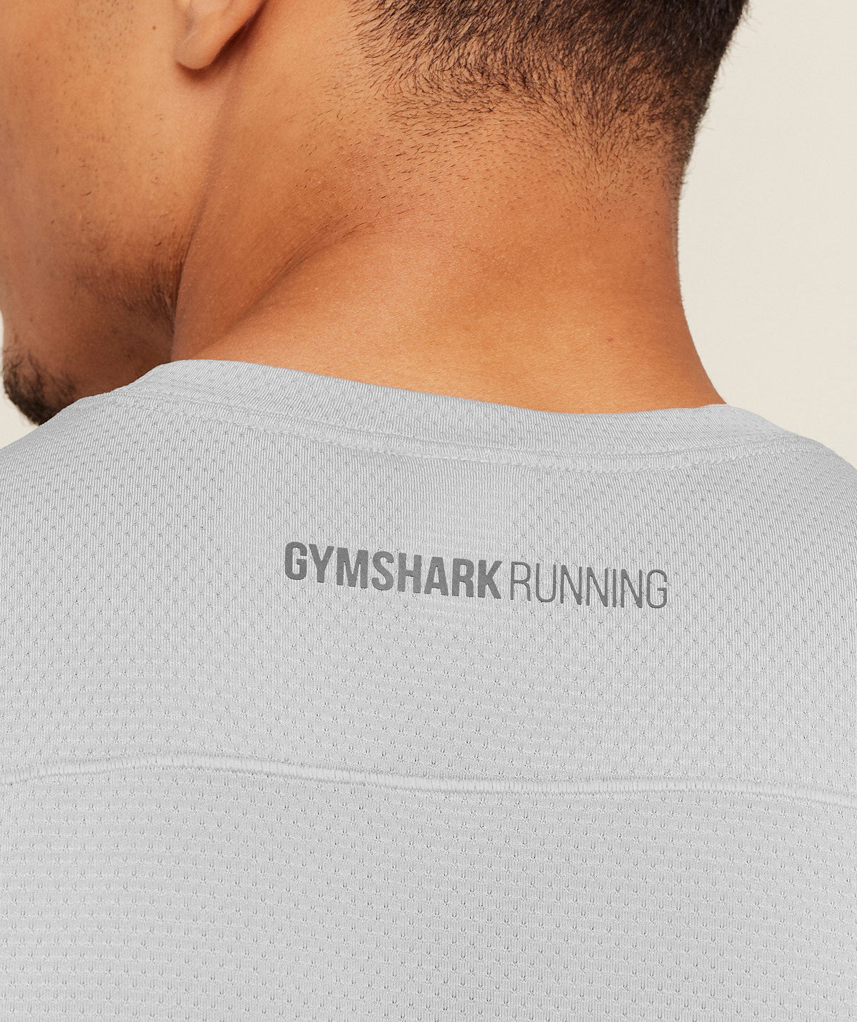 Gymshark Running Tee - Stratus Grey