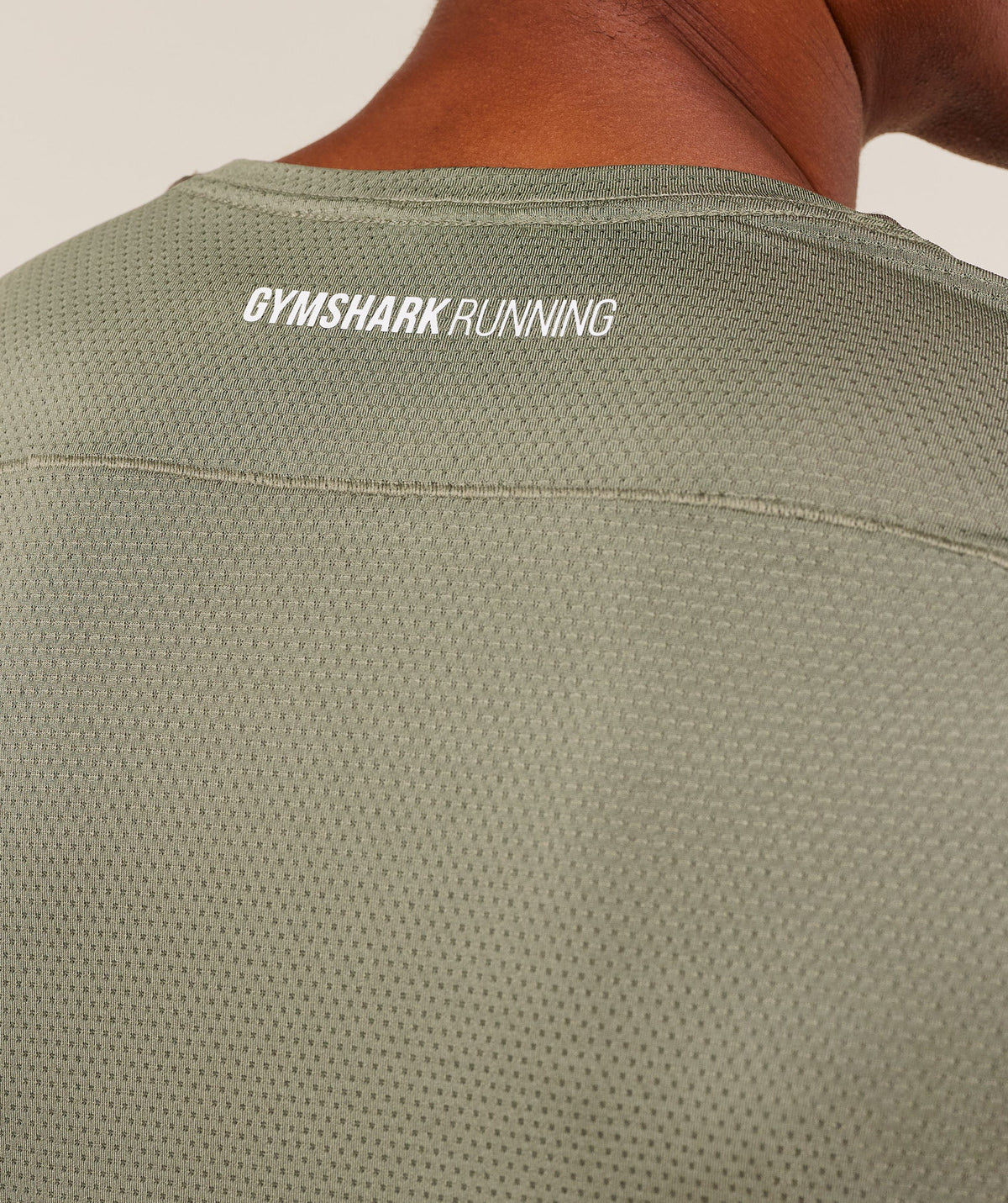 Gymshark Running Tee - Base Green