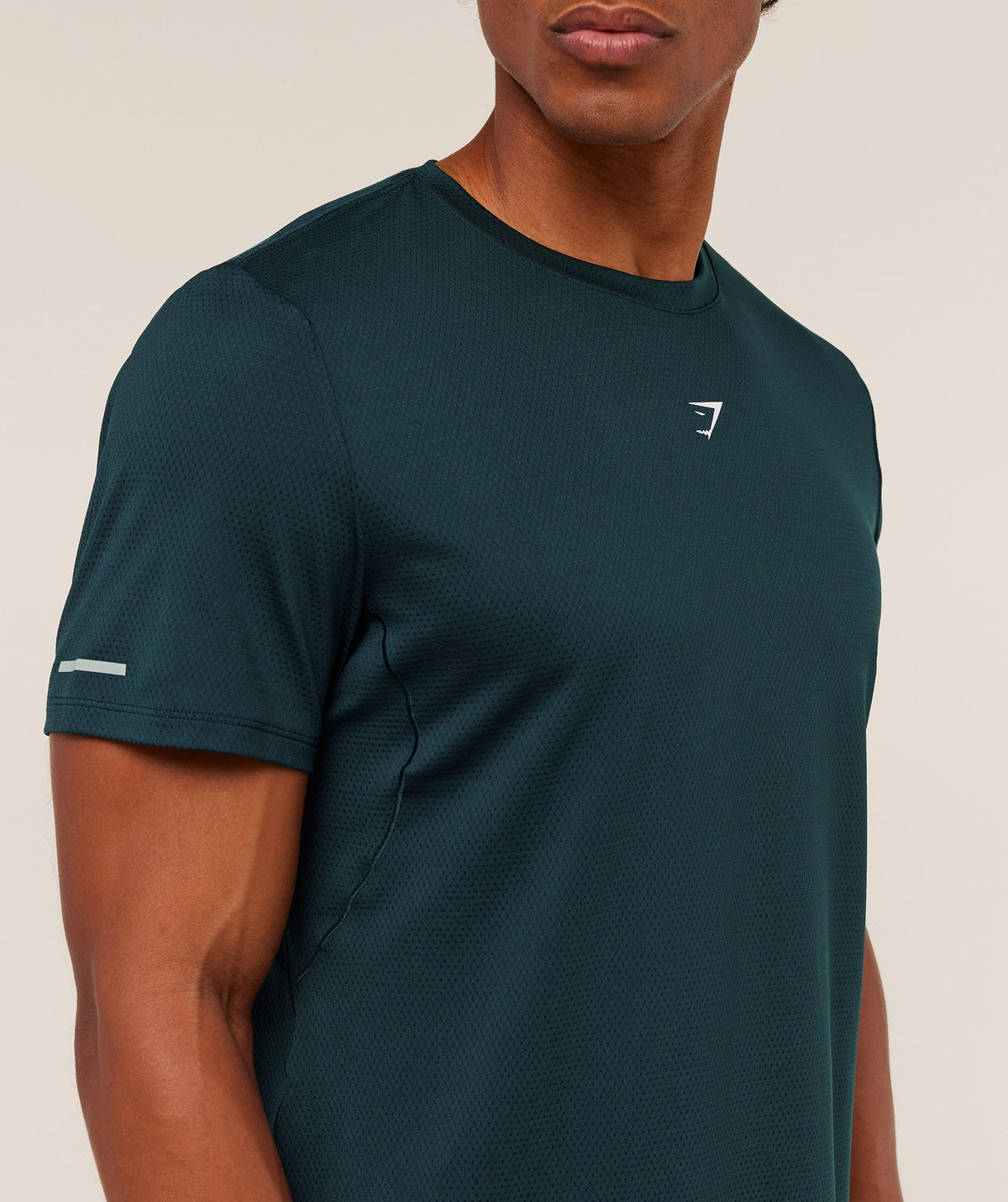 Gymshark Running Tee - Deep Petrol Blue