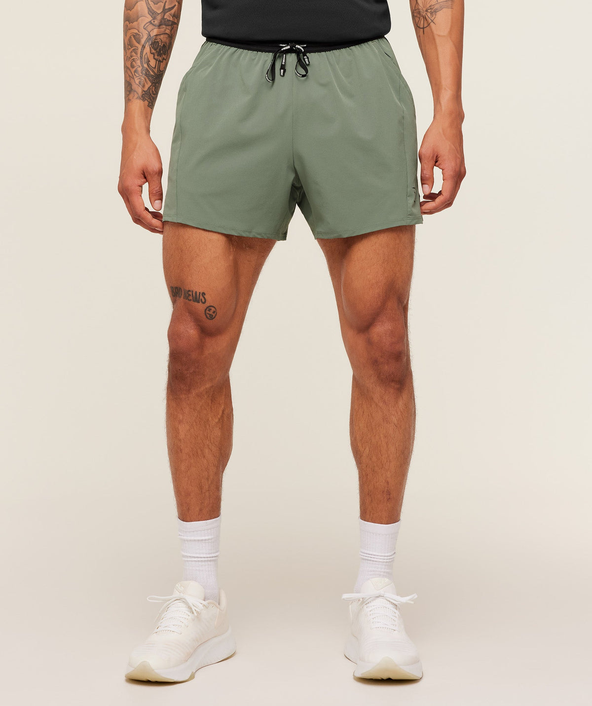 Gymshark Weekend 5" Shorts - Unit Green
