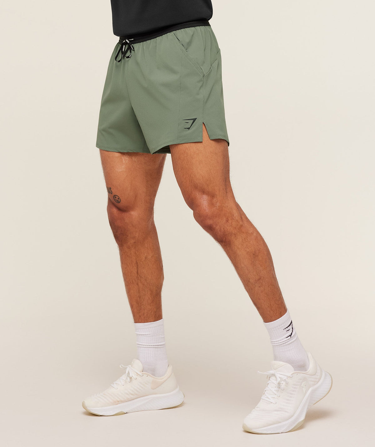 Gymshark Weekend 5" Shorts - Unit Green