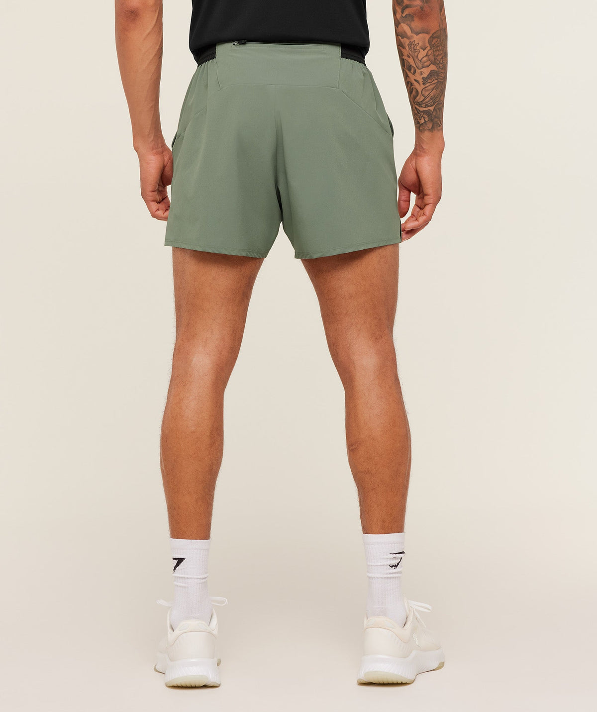 Gymshark Weekend 5" Shorts - Unit Green