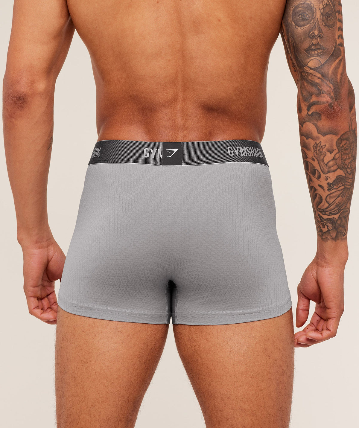Gymshark Sports Tech Boxer 3PK - Smokey Grey