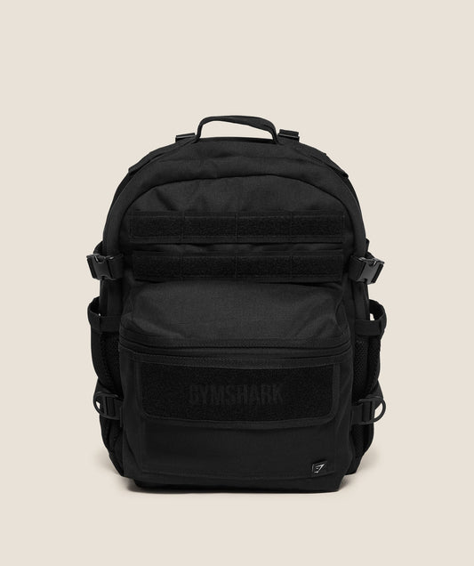 Gymshark Tactical Slouch Backpack - Black