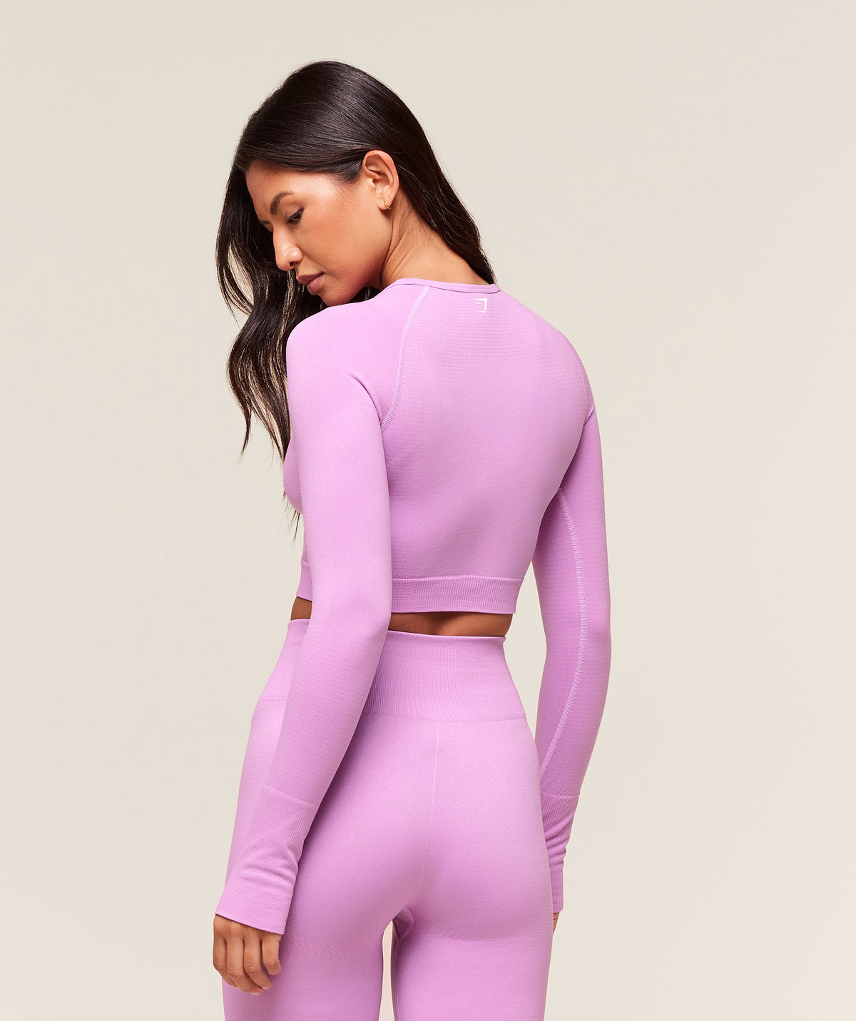 Gymshark Vital Crop Top - Sour Pink/Marl